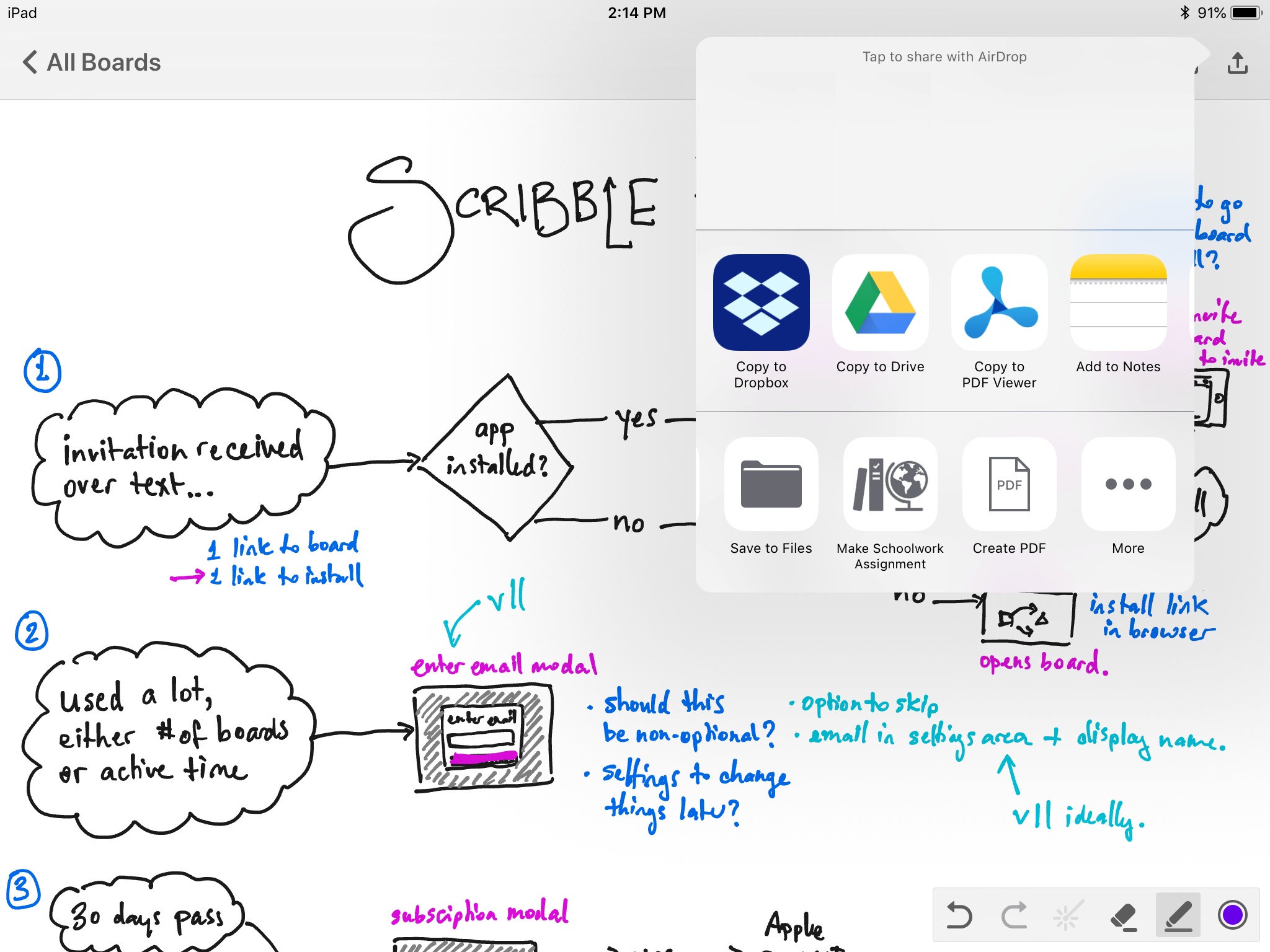 google-drive-scribble